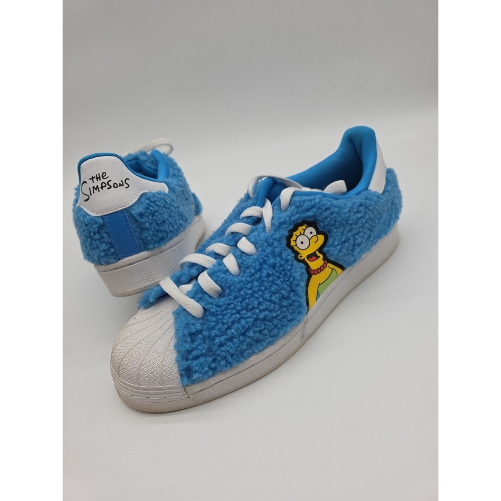 Adidas Superstar‎ The Simpsons Marge Blue GZ1774 Men's 6.5 Women's 8 Rare 2022 - Picture 2 of 12